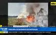 Vuelven los incendios de pastizales en Caazapá
