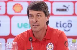 Daniel Garnero, entrenador de la Selección Paraguaya absoluta.