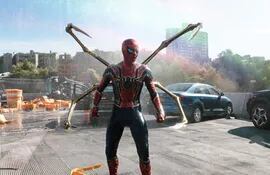 Imagen de "Spider-Man: No Way Home", cuyo tráiler fue presentado ayer en la CinemaCon, que se realiza en Las Vegas.