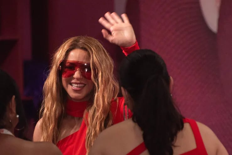 Shakira, en una imagen de archivo durante los Premios Juventud, en el Coliseo de Puerto Rico, en San Juan.