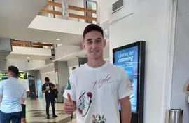 Fernando Romero, 22 años, viajó para jugar en Australia