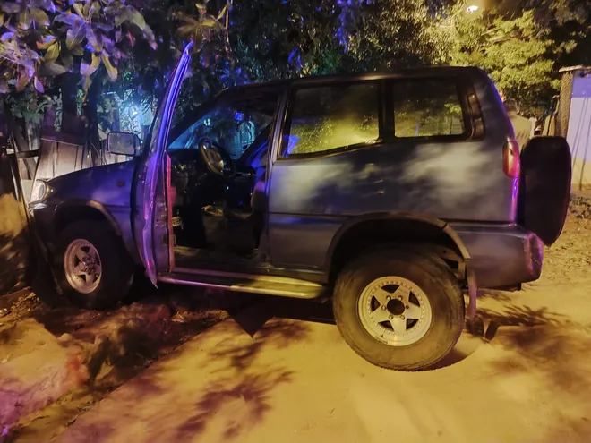 camioneta robo persecución Asunción