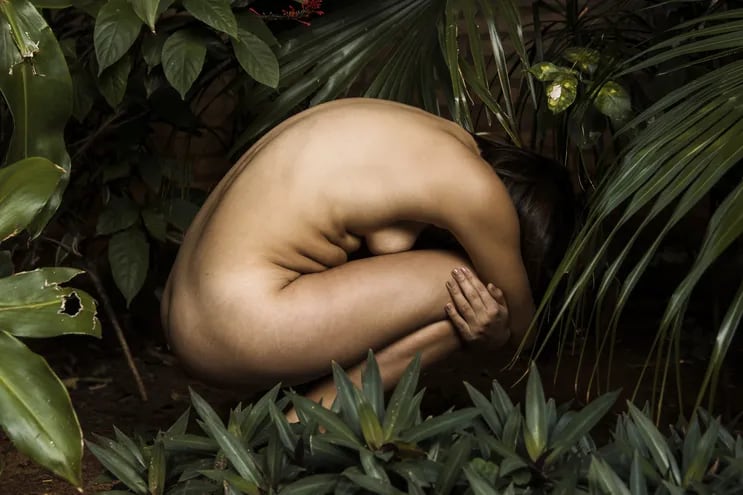 “Memorias del cuerpo” es la obra de Leonor de Blas, una de las que conforman la exposición “Devenir Cuerpx”.