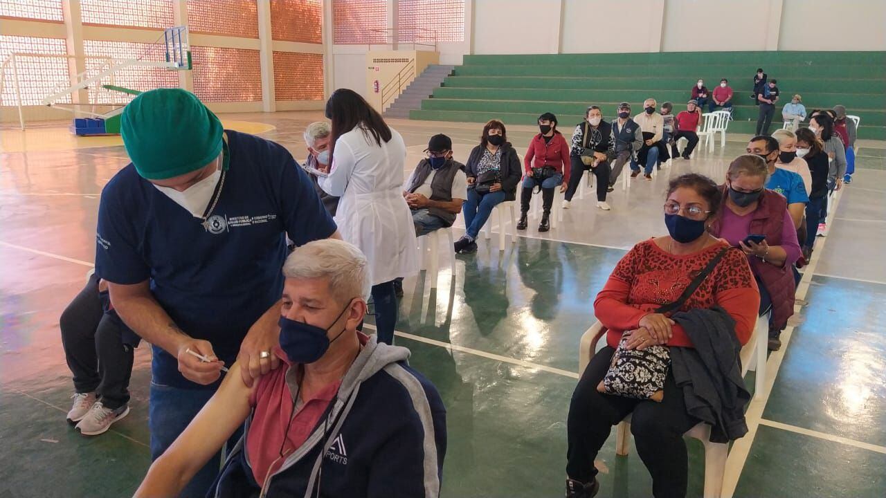Vacunación en San Lorenzo.