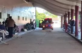 El guardia detenido fue trasladado hasta el Hospital Regional de Ciudad del Este, donde falleció.