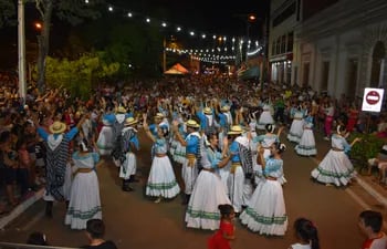 San Pedro de Ycuamandyyú celebra 238 años de fundación con un gran evento artístico y cultural