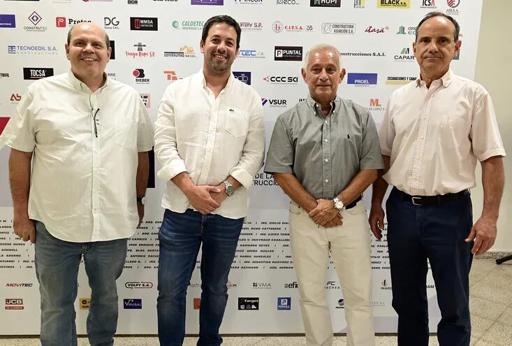 José Luis Heisecke, Guillermo Mas, Gustavo Masi y Jorge Regueiro.