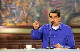 El gobernante venezolano, Nicolás Maduro.