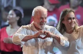 El expresidente y candidato a la presidencia de Brasil Luiz Inácio Lula da Silva por el Partido de los Trabajadores (PT)