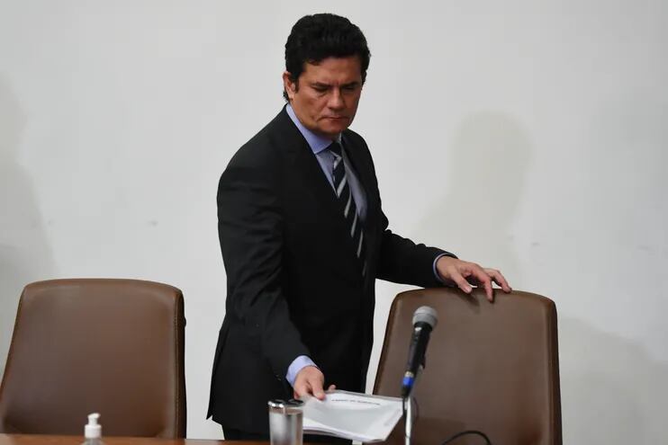 Sergio Moro, exmagistrado del caso Lava Jato en Brasil. (archivo)