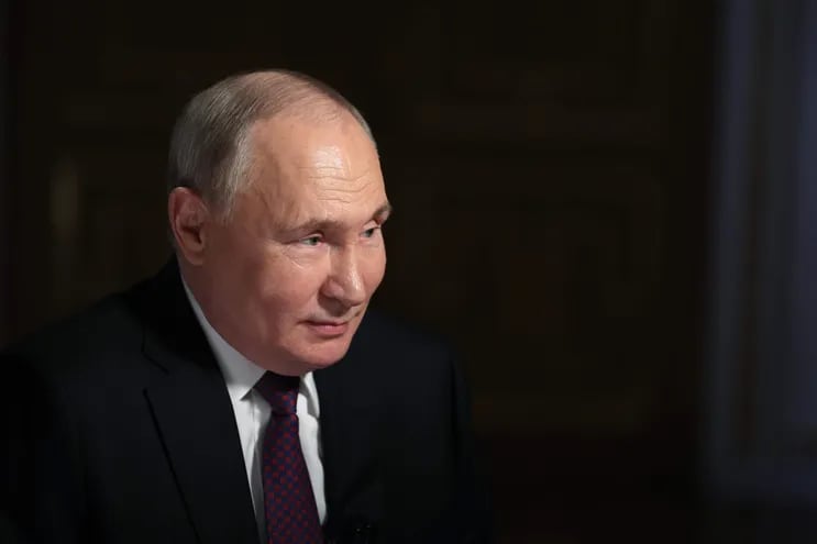 El presidente de Rusia, Vladimir Putin. Los rusos votan desde hoy para la ratificación de un nuevo mandato. Está en el poder desde hace unos 24 años.