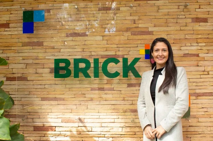 Natalia Salinas, gerente general de Brick.
