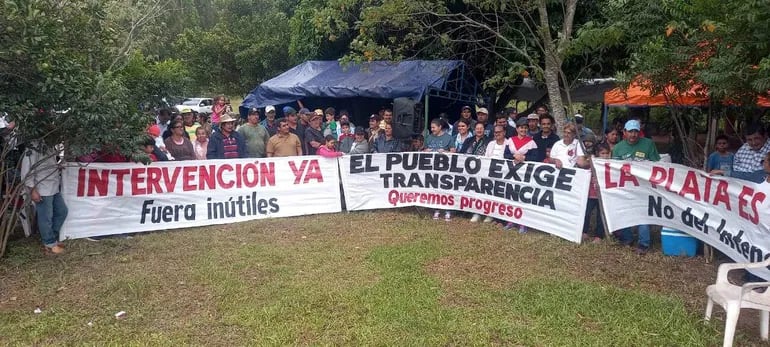 Pobladores de María Antonia piden intervención de la Municipalidad.