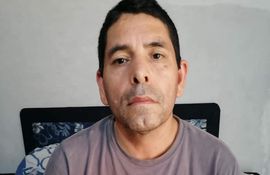 Silvio Morínigo (44), víctima de accidente de tránsito, espera una decisión de la Justicia sobre su demanda de indemnización.