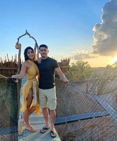Cristina Aranda e Iván Torres siguen de vacaciones en México. (Instagram/Cristina Aranda)