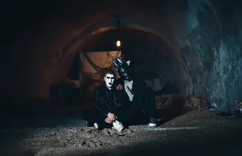 J Balvin y Bad Bunny en el vídeo de "Cuidao por ahí".