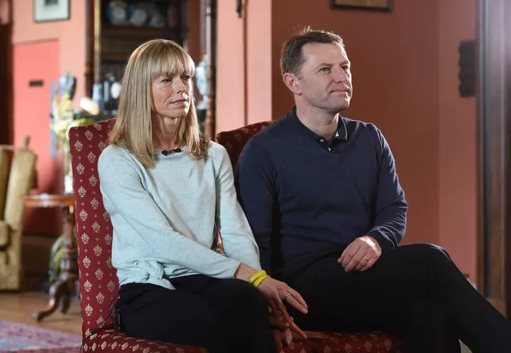 Kate y Gerry McCann, durante una entrevista con la BBC, en 2017.