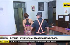 Detienen a transexual tras denuncia de robo