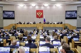 La Duma rusa (Parlamento) ratificó decisión del Gobierno de Rusia de apoyar a separatistas ucranianos prorrusos. (Archivo)