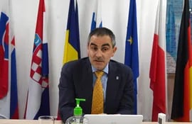 Juan Gama. codirector de asistencia denominada "Europa Latinoamérica Programa de Asistencia contra el Crimen Transnacional Organizado" - EL PAcCTO.