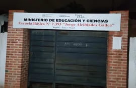 Escuela Jorge Gadea de San Lorenzo.