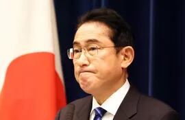 Fumio Kishida, primer ministro de Japón.