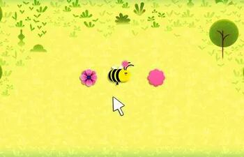 Google lanza un videojuego en el que eres una abeja polinizando flores para celebrar el Día de la Tierra