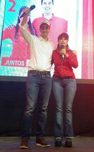 Tarragó y Santi Peña prometen en Santa Ana - Política - ABC Color