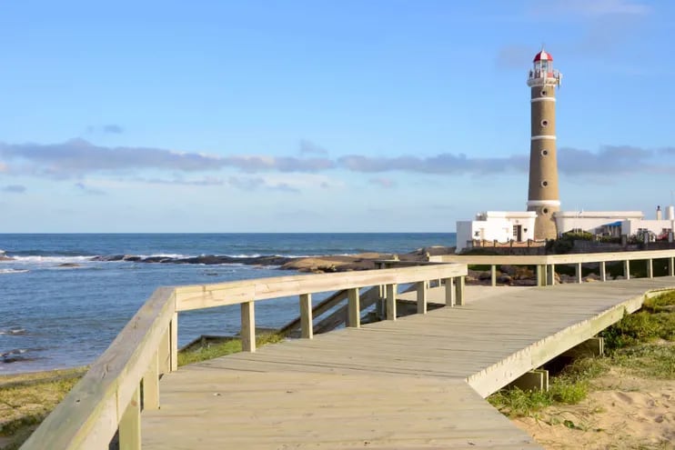 Faro de José Ignacio, cerca de Punta del Este, Uruguay.