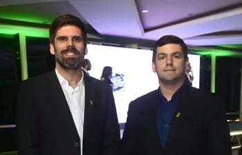 Ezequiel Garcia Rubin, presidente de A Todo Pulmón, y Osvaldo Turlan, director ejecutivo de A Todo Pulmón.