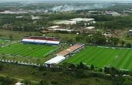 Complejo para el fútbol femenino inaugurado ayer y situado en Ypané, departamento Central.