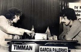 Timman y García Palermo (Foto Diario Clarín).