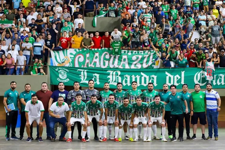 Selección de Caaguazú, que ya se inscribió en la etapa final del Nacional “Cordillera 2023”.