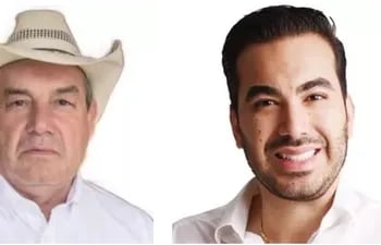 Eulalio “Lalo” Gomes Batista y Juan Manuel Ayala Acevedo, diputados electos por Amambay.