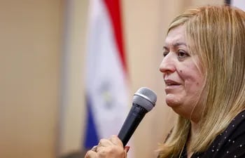 Sandra Quiñonez, fiscal general del Estado de Paraguay.