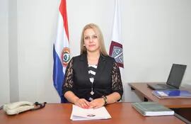 La fiscala Lourdes Bobadilla, de la localidad de Ñemby, una de las recusadas por el intendente Tomás Olmedo.