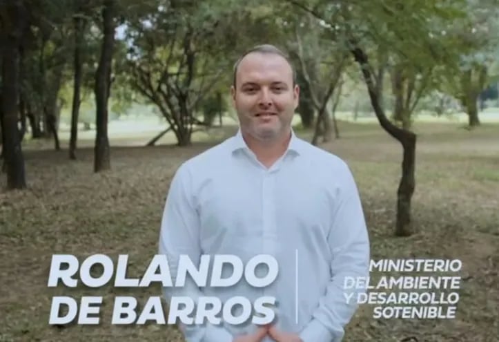 Anuncio de Rolando de Barros Barreto como futuro Ministro del Medio Ambiente.