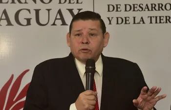 El nuevo titular del Indert, Francisco Ruiz Díaz.