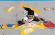 La deportista iraní Elnaz Rekabi durante su participación en un evento deportivo en Seúl, Corea.  (AFP)
