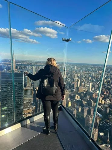 New York, la gran urbe desde las alturas en el rascacielos The Edge.