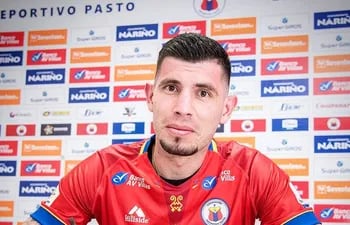 Rubén Monges firmó contrato con el Deportivo Pasto de Colombia.