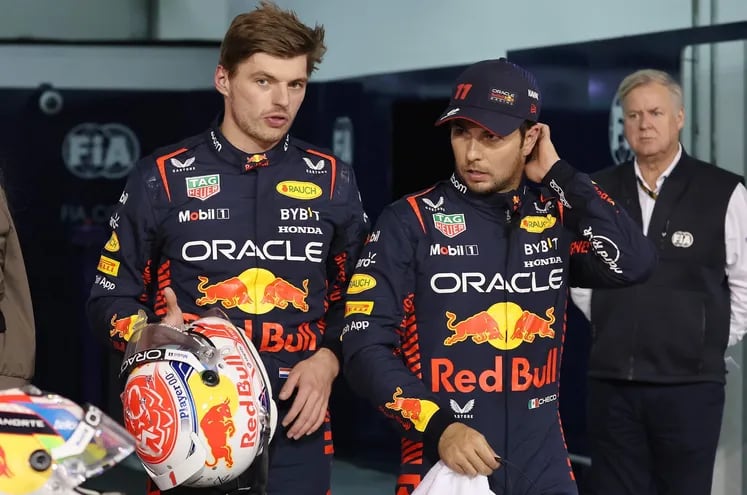 El neerlandés Max Verstappen (25 años) y el mexicano Sergio “Checo” Pérez (33), ambos de Red Bull, saldrán en primera fila en hoy en Baréin. EFE