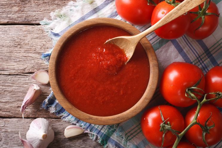 Salsa de tomate.