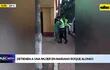 Video: Mujer detenida tras robo en una gomería
