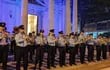 La Jazz Band de la Policía Nacional formará parte del concierto "Noche de paz, noche de amor", en la explanada litoral del Palacio de López.