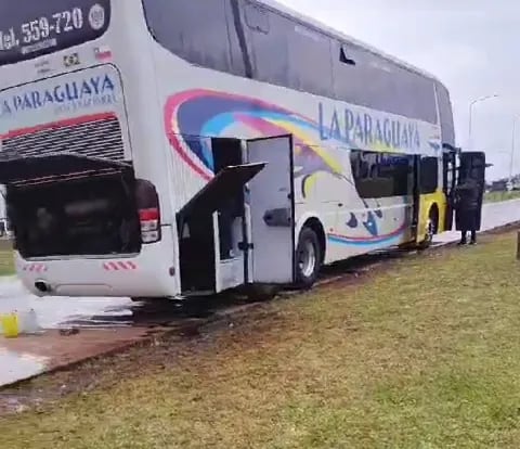 Bus abandonado en Argentina.