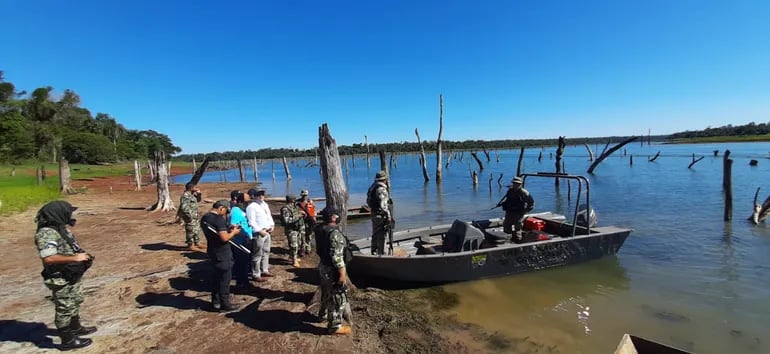Mediante el convenio de cooperación los militares ejecutaron varios operativos en las reservas naturales de Itaipu.