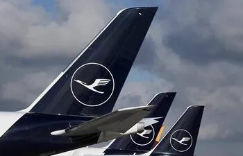 Lufthansa cancela casi todos sus vuelos en Alemania por huelga. (AFP)