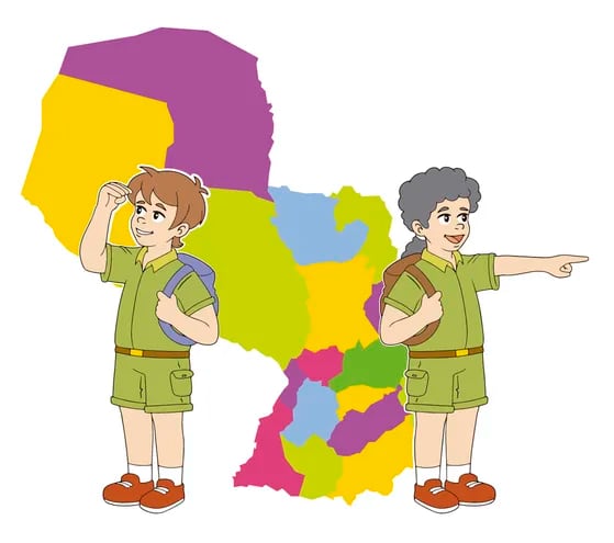 Mapa del Paraguay