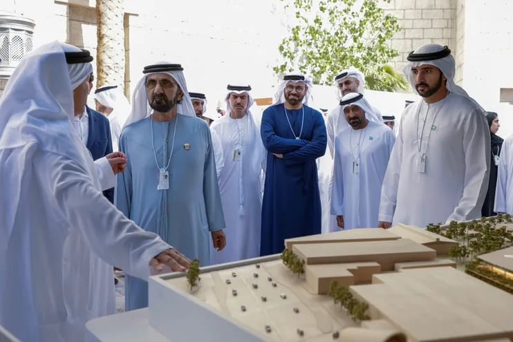 "Aprobamos hoy el diseño de las nuevas estaciones de aerotaxis en Dubái, que entrarán en funcionamiento dentro de 3 años",